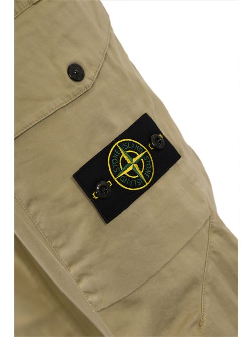 Pantalone 3100339 in raso di cotone organico STONE ISLAND | 3100339S0012V0094